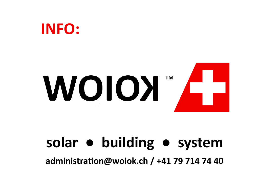 WOIOK  ●  solar ● building  ●  system  ●  +41 79 714 74 40